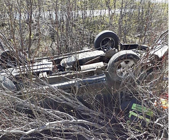 Женщина пострадала в аварии на «Серебрянке» под Мурманском - автомобиль «ушел» в кювет 